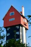 The House In The Clouds Building In Thorpeness Stock Photo