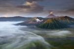 Mount Bromo, Java, Indonesia Stock Photo
