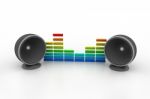 Music Speaker Stock Photo