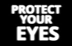Black And White Protect Your Eyes Illustration Background Stock Photo