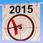 2015 Calendar Means Planning Annual Agenda Schedule Stock Photo