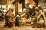 Nativity Set Stock Photo