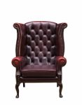 Chesterfield Luxury Armchair Stock Photo