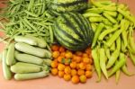 Fruit And Vegetables Stock Photo