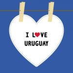 I Love Uruguay5 Stock Photo