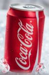 Can Of Coca-cola Stock Photo