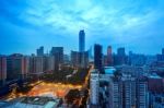 Guangzhou Cityscape In China Stock Photo