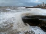 Brighton, Sussex/uk - February 15 : Brighton After The Storm In Stock Photo