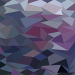 Purple Abstract Low Polygon Background Stock Photo