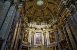 View Of The Altar And Ceiling In Berlin Cathedral Stock Photo