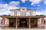 Nikko Train Station Stock Photo