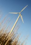 Wind Turbine - Renewable Energy Source Stock Photo