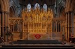 An Altar At Ely Cathedral Stock Photo