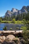Yosemite Landscape Stock Photo