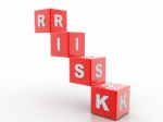 Risk Blocks  Stock Photo