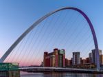 Gateshead, Tyne And Wear/uk - January 20 : View Of The Millenniu Stock Photo