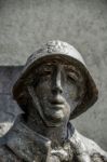 Insurgents Memorial To Polish Fighters Of Warsaw Uprising In War Stock Photo