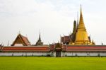 Wat Phra Kaew, Temple Of The Emerald Buddha, Bangkok, Thailand Stock Photo
