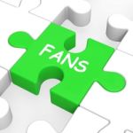 Fans Jigsaw Shows Followers Likes Or Internet Fan Stock Photo