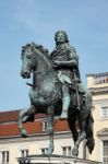 Statue Of Frederic The Great At The Charlottenburg Palace In Ber Stock Photo