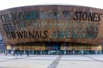 Millennium Centre Cardiff Bay Stock Photo