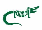 Crocodile Alphabet Logo  Stock Photo