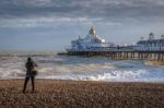 Eastbourne, East Sussex/uk - January 7 : View Of Eastbourne Pier Stock Photo