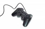 Black Joypad Stock Photo