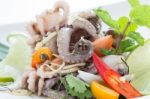 Squid Salad Stock Photo