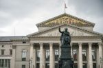 Bavarian State Opera Building In Munich Stock Photo