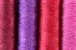 Colorful Threads Stock Photo