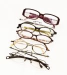 Row Of Glasses Stock Photo