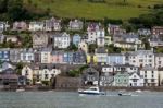 Kingswear, Devon/uk - July 28 : View Across The River Dart To Ki Stock Photo