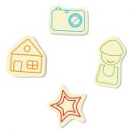 Sketchy Icons Stock Photo