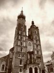 St Mary's Basilica, Krakow Stock Photo