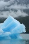Blue Iceberg Stock Photo
