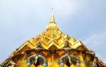 Guardian Of Wat Pra Kaew Grand Palace ,bangkok ,thailand Stock Photo