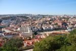 Cityscape Of Lisbon In Portugal Stock Photo