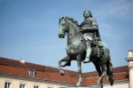 Statue Of Frederic The Great At The Charlottenburg Palace In Ber Stock Photo