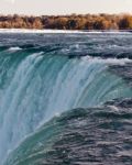 Picture With An Amazing Niagara Waterfall At Fall Stock Photo