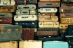 Old Suitcases Stock Photo
