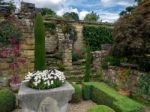 View Of The Garden At Hever Castle Stock Photo