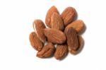 Sweet Almond Drupes Stock Photo