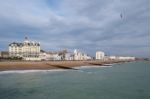 Eastbourne, East Sussex/uk - November 4 : View Of The Seafront I Stock Photo