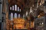 An Altar At Ely Cathedral Stock Photo