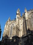 Facade Of The Cathedral Of St Andrew In Bordeaux Stock Photo