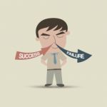 Inhale Success And Exhale Failure Stock Photo