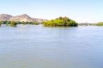 River Nile Near Wadi Halfa In Sudan Stock Photo