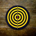 Dart Board Stock Photo