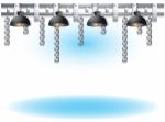 Cartoon  Illustration Water Pipe Wall With Separated Layers Stock Photo